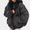 Cappotto invernale da donna 2 in 1 con cappuccio: calore e stile versatili per il freddo