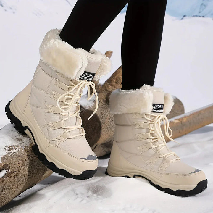 Stivali Invernali per Donne – Fodera Morbida e Aderenza Migliorata - Snowboots