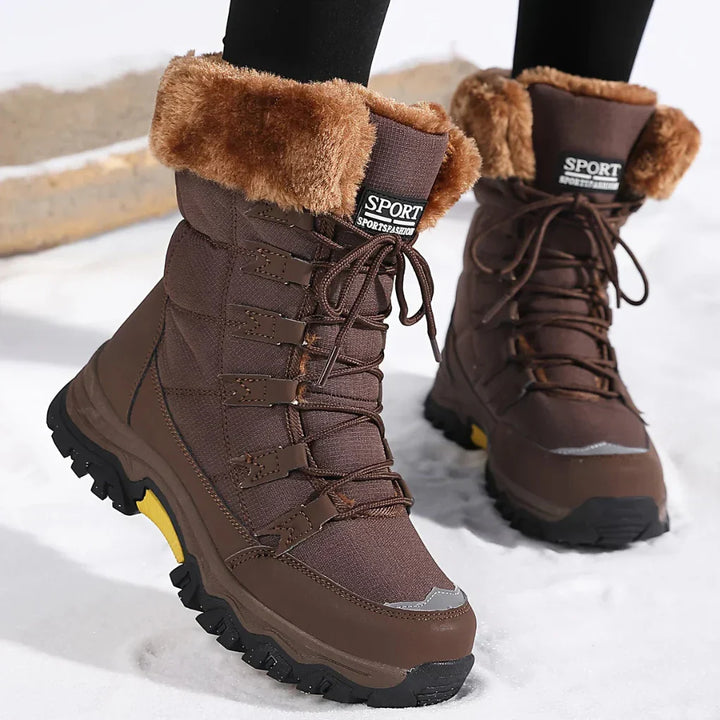 Stivali Invernali per Donne – Fodera Morbida e Aderenza Migliorata - Snowboots