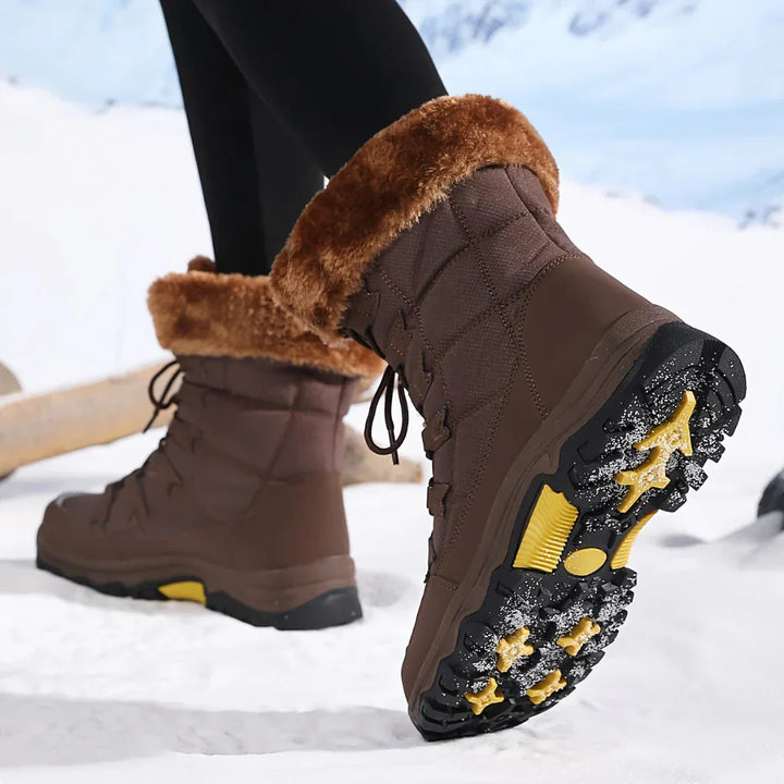 Stivali Invernali per Donne – Fodera Morbida e Aderenza Migliorata - Snowboots