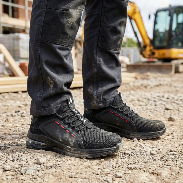 Worktrek - Scarpe da lavoro antinfortunistiche da uomo antiscivolo