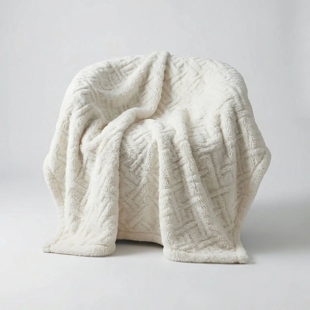 Wyntherr - Coperta invernale spessa e morbida a doppia faccia