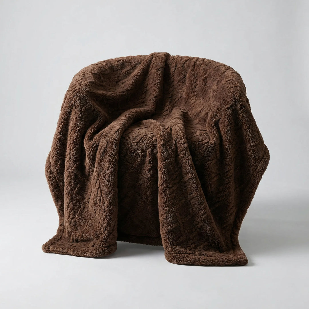 Wyntherr - Coperta invernale spessa e morbida a doppia faccia