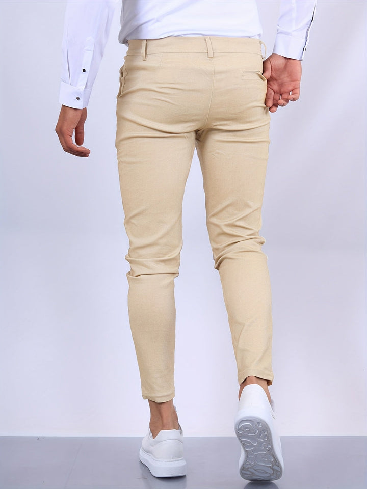 Pantalones skinny elasticizados de hombre
