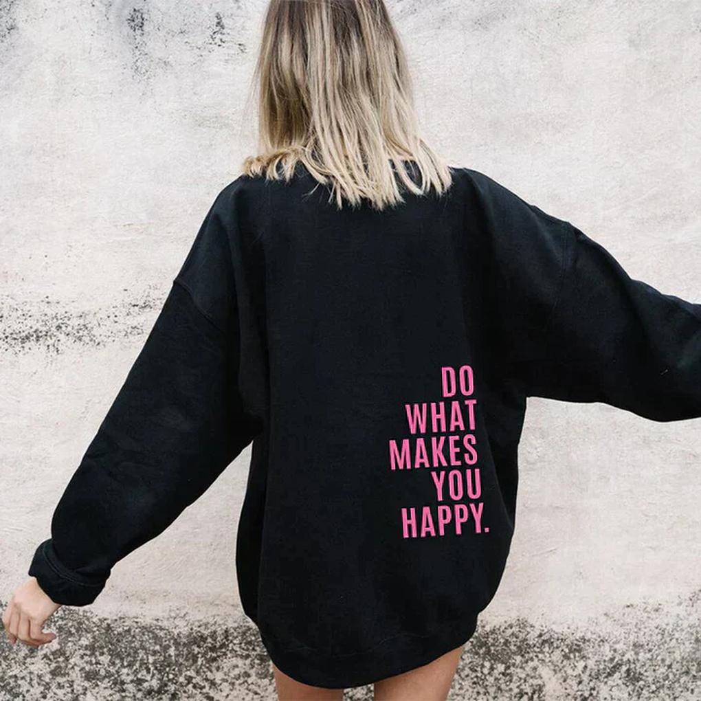 Felpa con cappuccio alla moda per donna