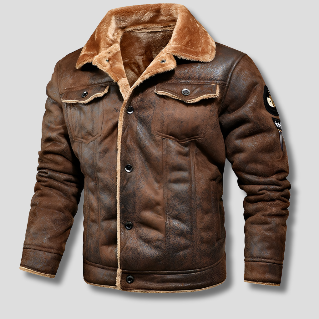 Giacca bomber invernale: calore alla moda con un tocco classico da aviatore