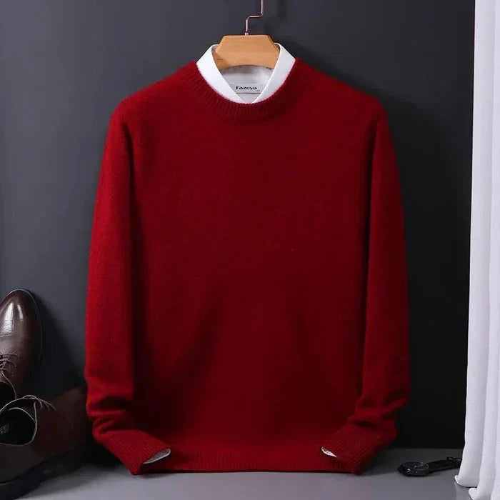 Loose sweater in cashmere