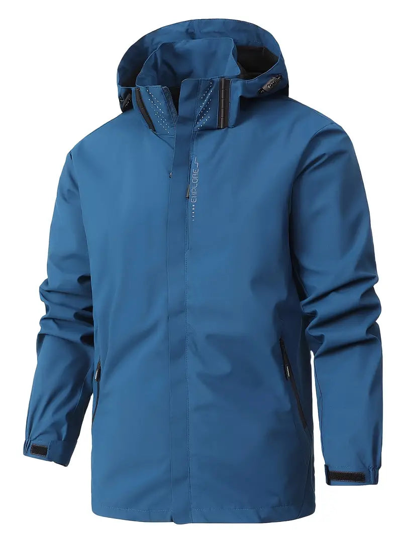 Men's lightweight waterproof jacket