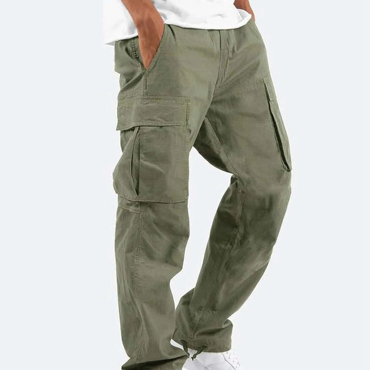 Flexible and comfortable men's work trousers