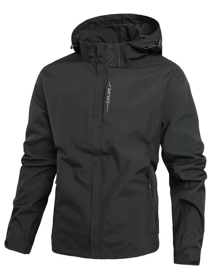 Men's lightweight waterproof jacket