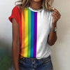 Fashionable rainbow T-shirt (pre-sale)