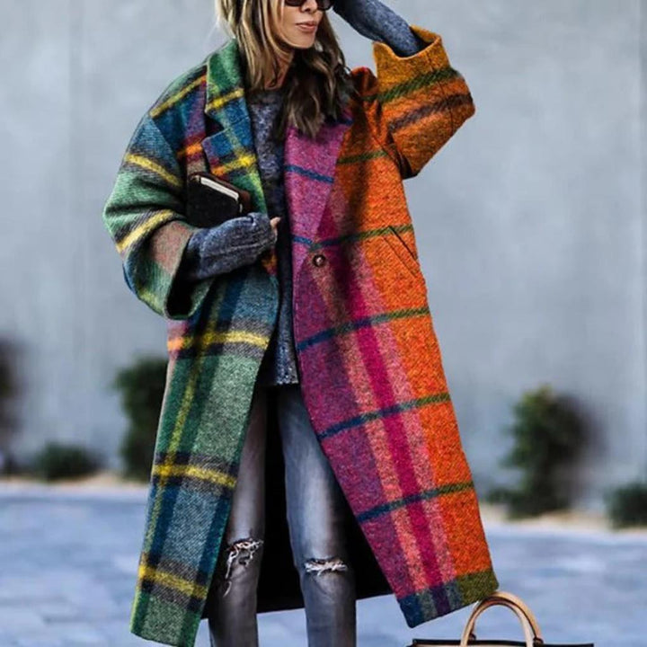 Cappotto Autunnale Lungo Elegante – Strato Caldo per Giorni Freddi