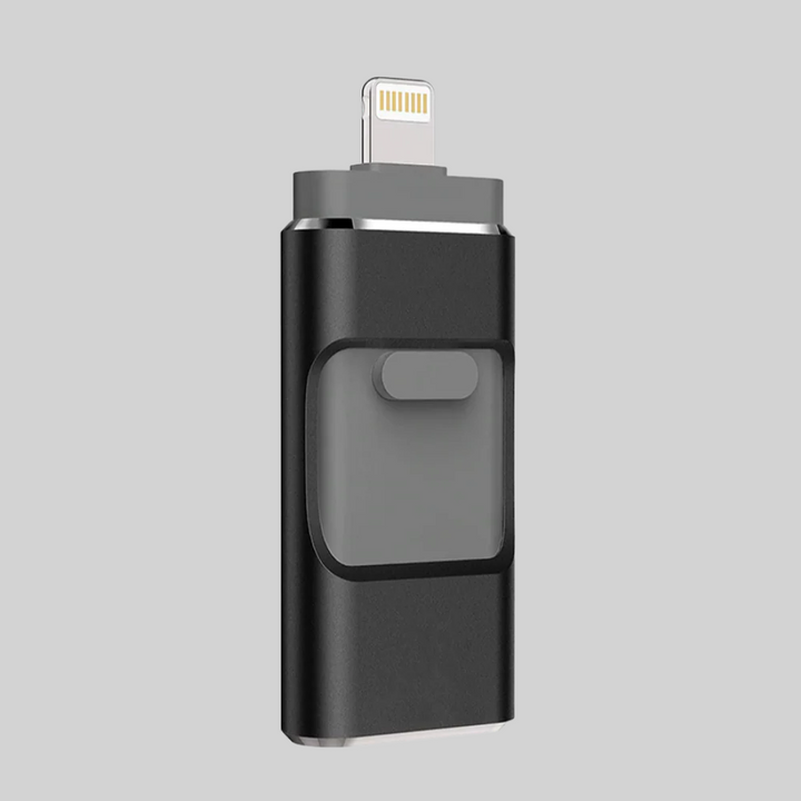 Chiavetta USB 4-in-1 – Soluzione di archiviazione multi-connettore