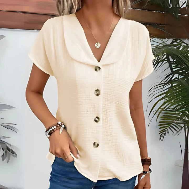 Elegant summer blouse for women