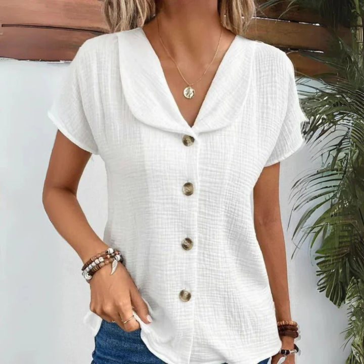 Elegant summer blouse for women