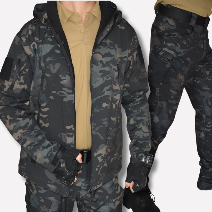 Completo outdoor da uomo – impermeabile e antivento