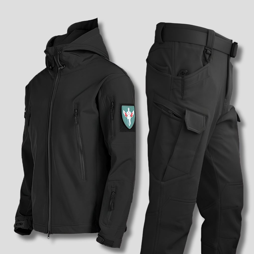 Completo outdoor da uomo – impermeabile e antivento