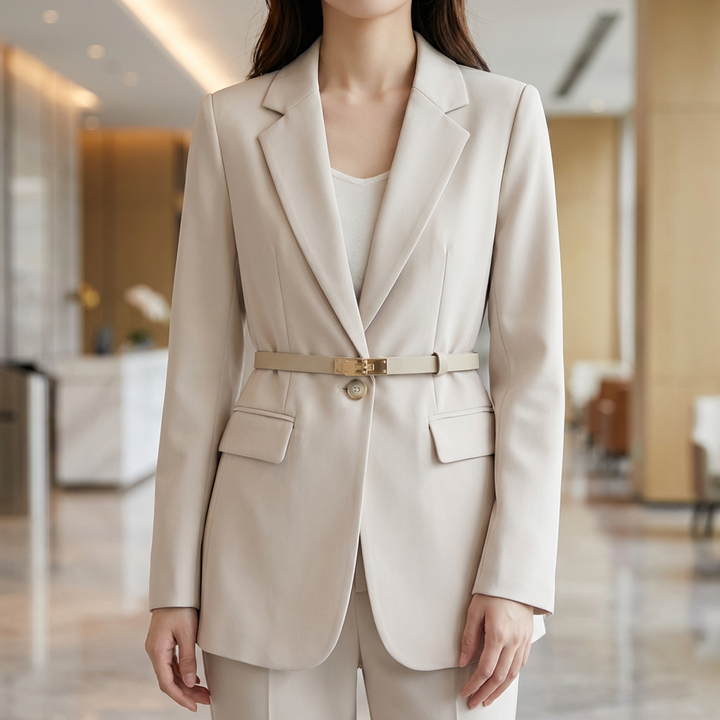 Elysa Giacca Blazer Larga e Stilos per Donne