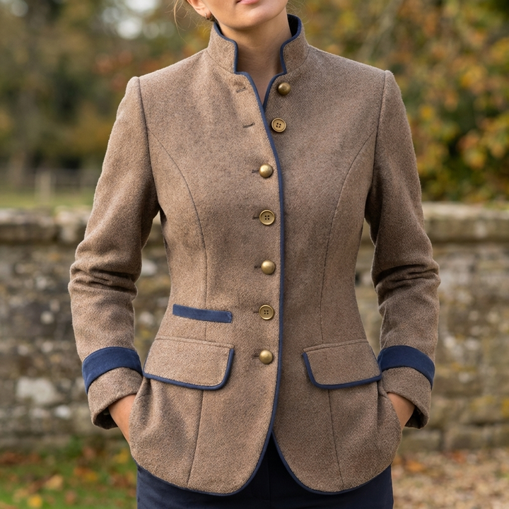 Giacca Elegante da Donna in Colore Unito