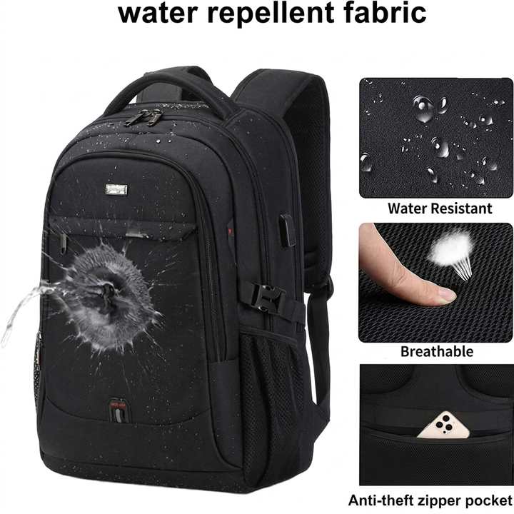 Zaino impermeabile per laptop e viaggi