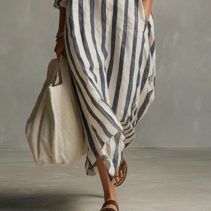 Abito A-line da Donna – Con Colletto a Rever