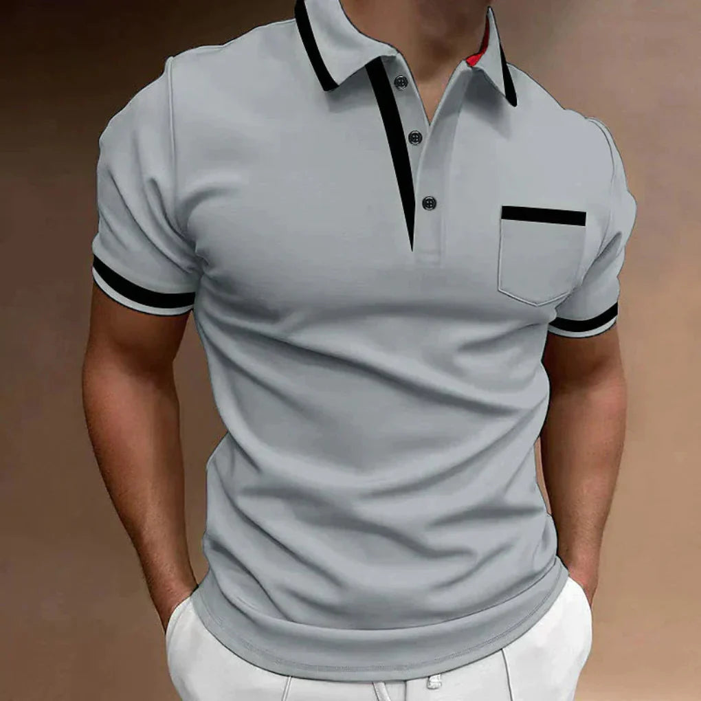 Classic men's polo shirt