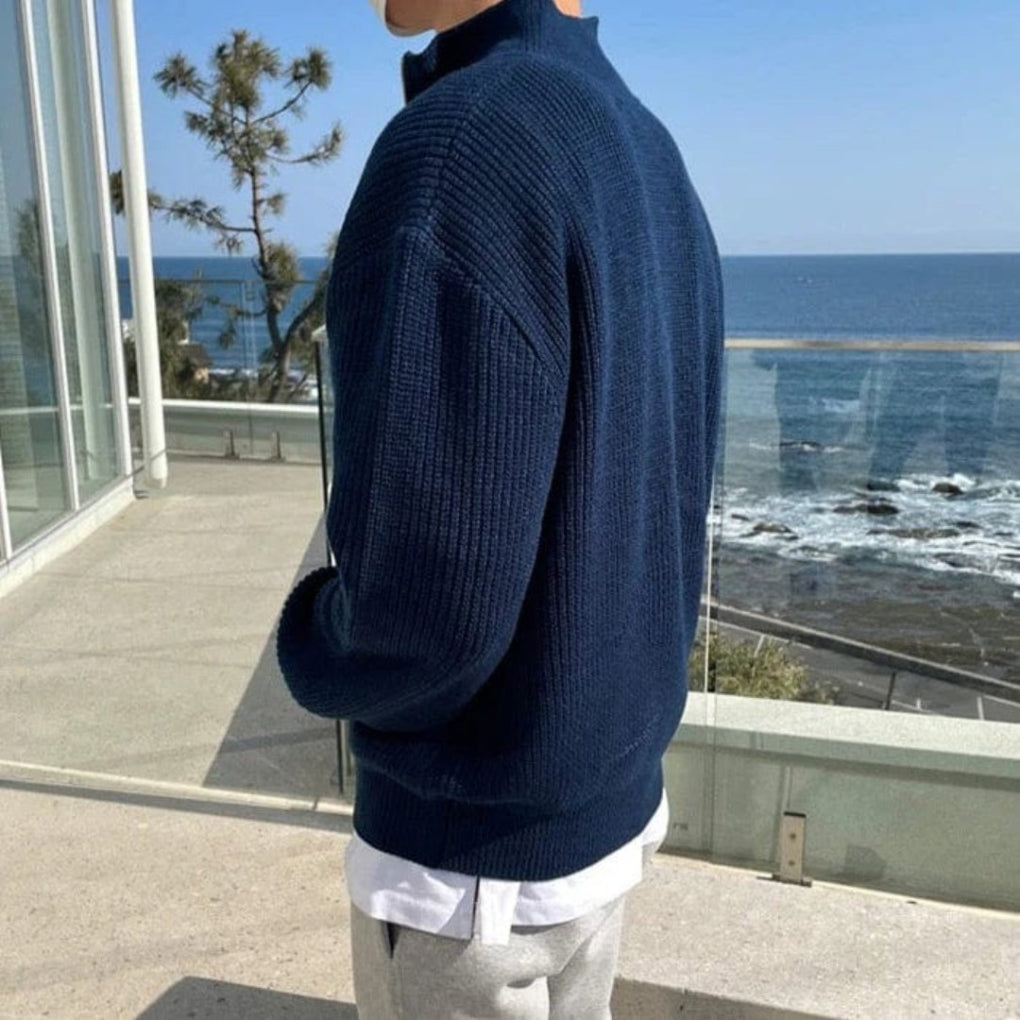Men's knitted sweater Harajuku style