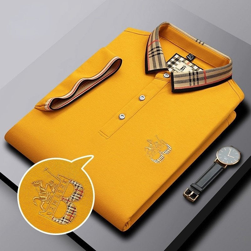 Men's shirt with collar