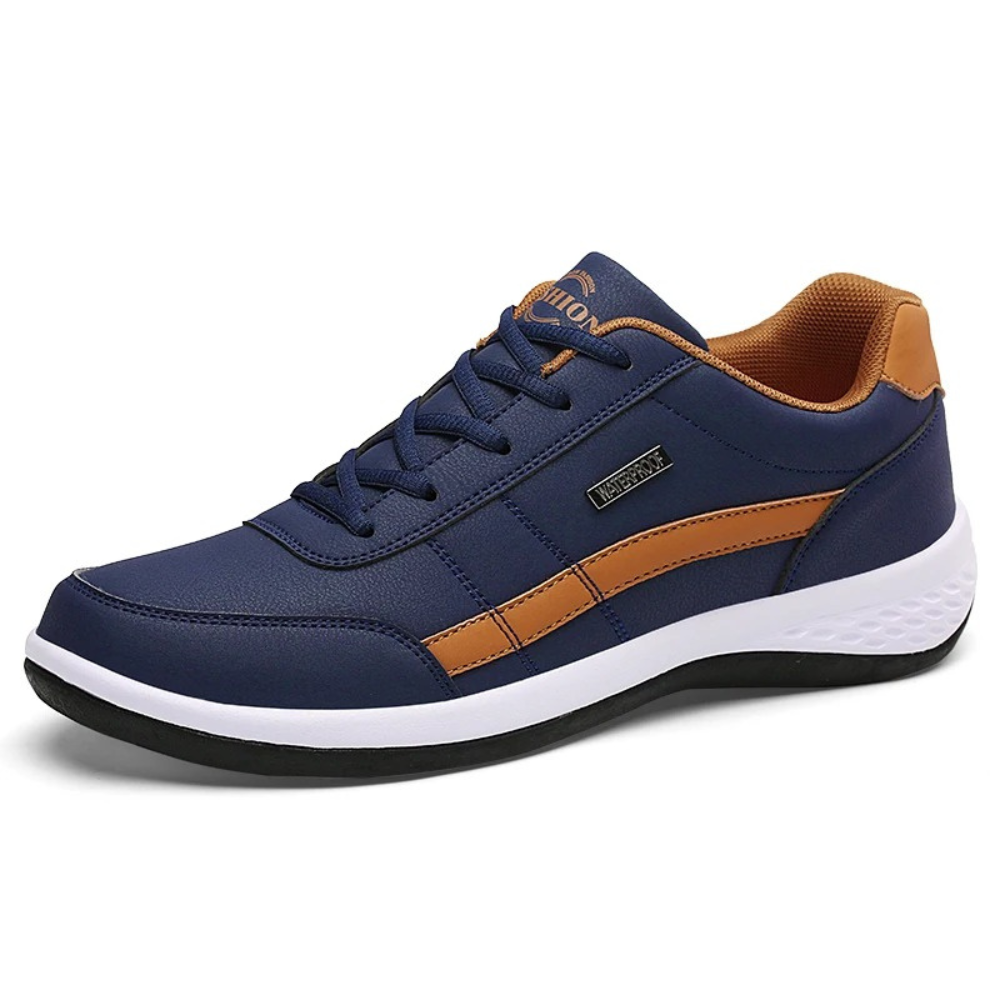 Orthopedic leather shoes for men