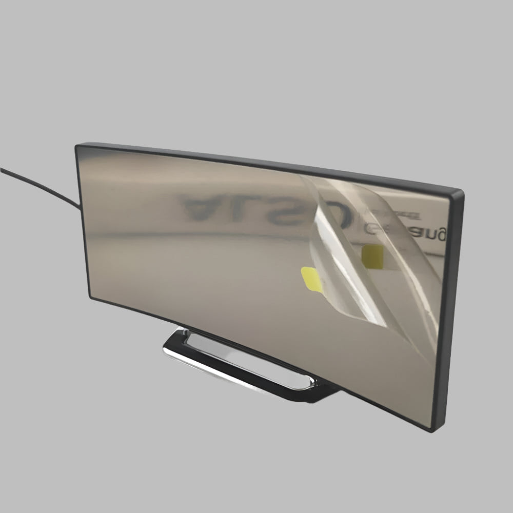 Reloj despertador LED curvo