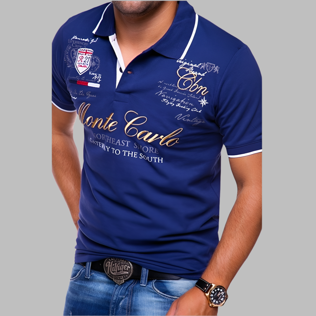 Stijlvolle Heren Polo - Hoogwaardige Materialen en Trendy Uitstraling