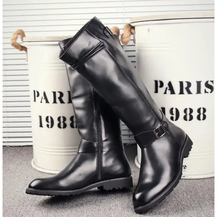 Botas de cuero de vaca