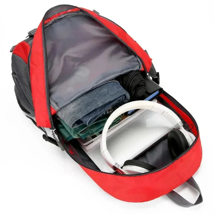 Waterproof travel backpack for outdoors