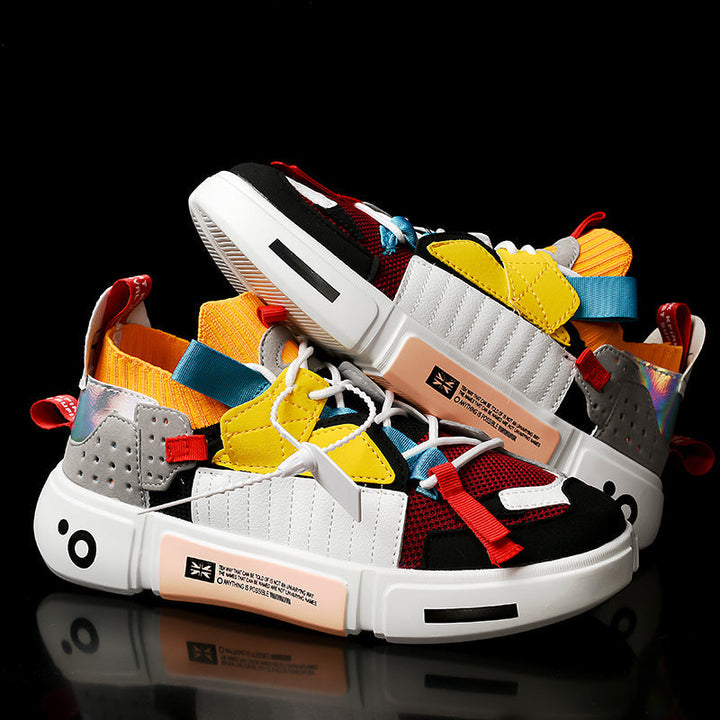 Sneakers da uomo in rete traspirante