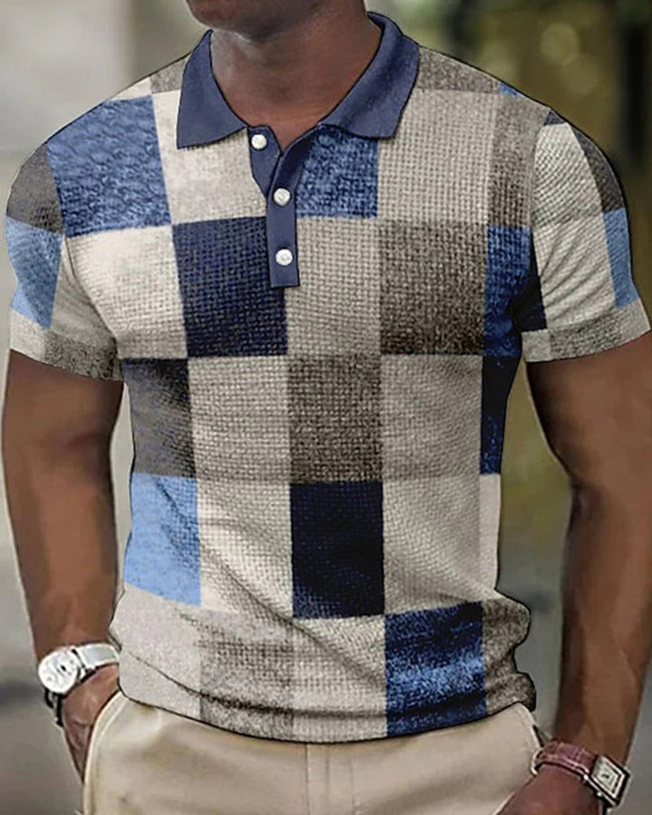 Men's checkered shirt
