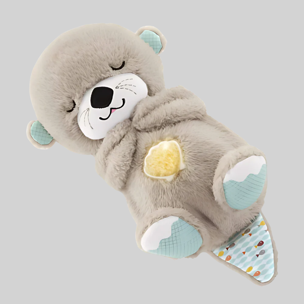 Peluche rilassante a forma di lontra – compagno di sonno rilassante