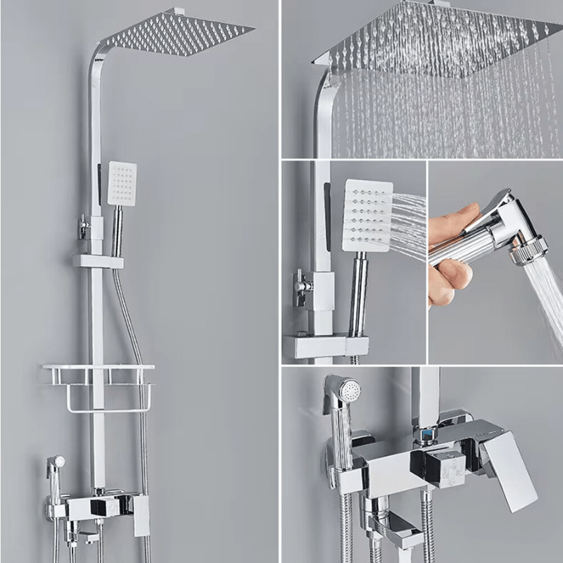 Rain shower set AquaFlow