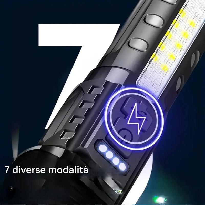 OutdoorHaven Military Flashlight – Tactical Flashlight with 5000 Lumens