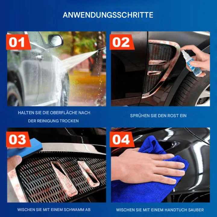 Efficace rimozione della ruggine