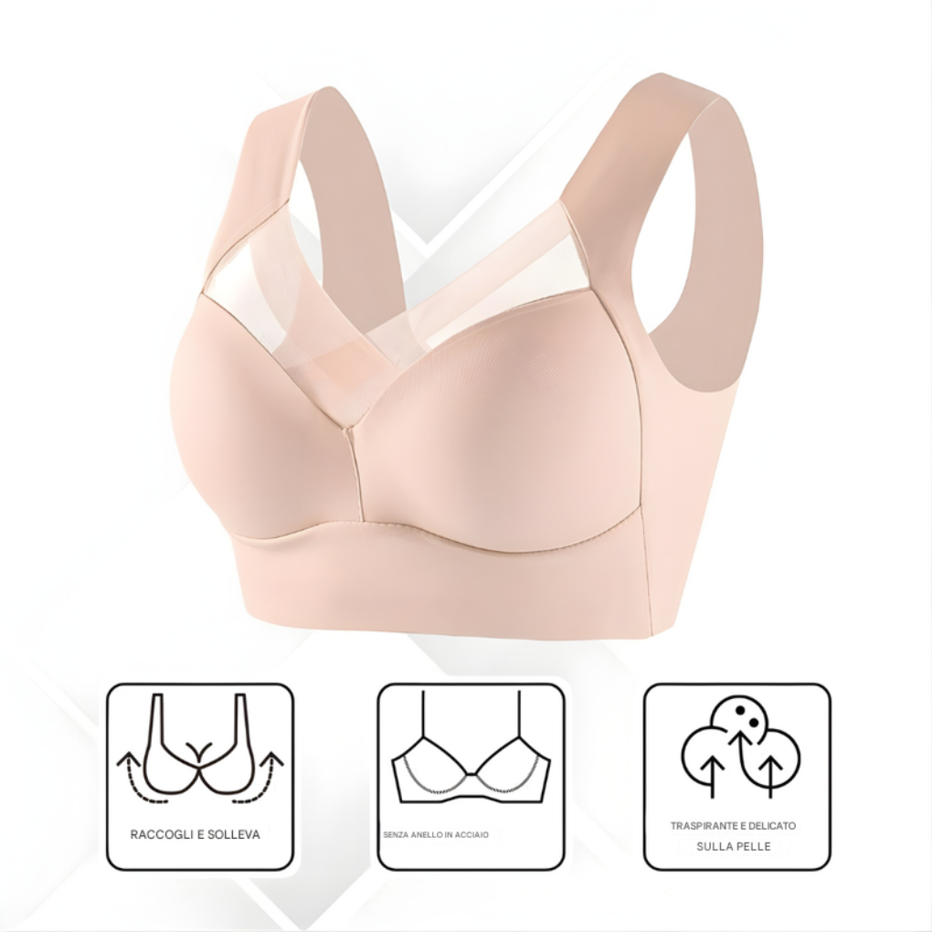 Reggiseno di supporto senza cuciture