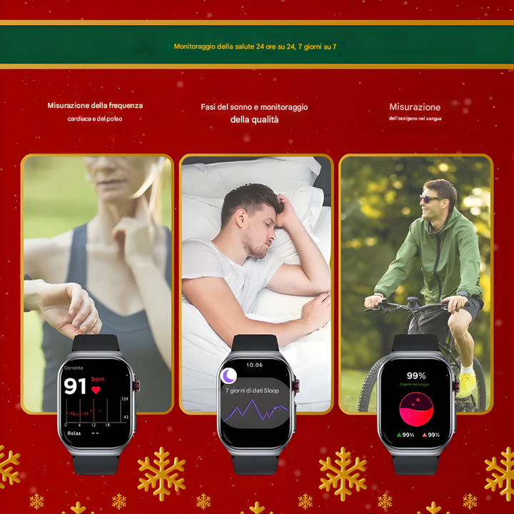 Smartwatch con Funzioni Avanzate per Stili di Vita Attivi