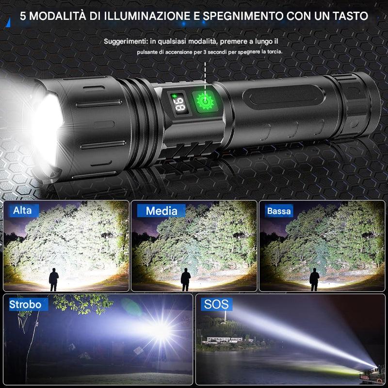 100000 Lumen Flashlight