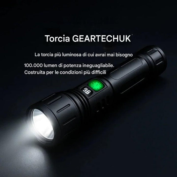 100000 Lumen Flashlight