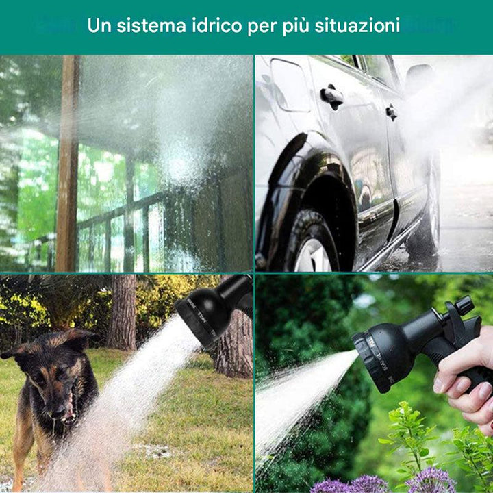 Tubo flexible de jardín extensible de 30 metros