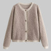Cardigan con bottoni da donna