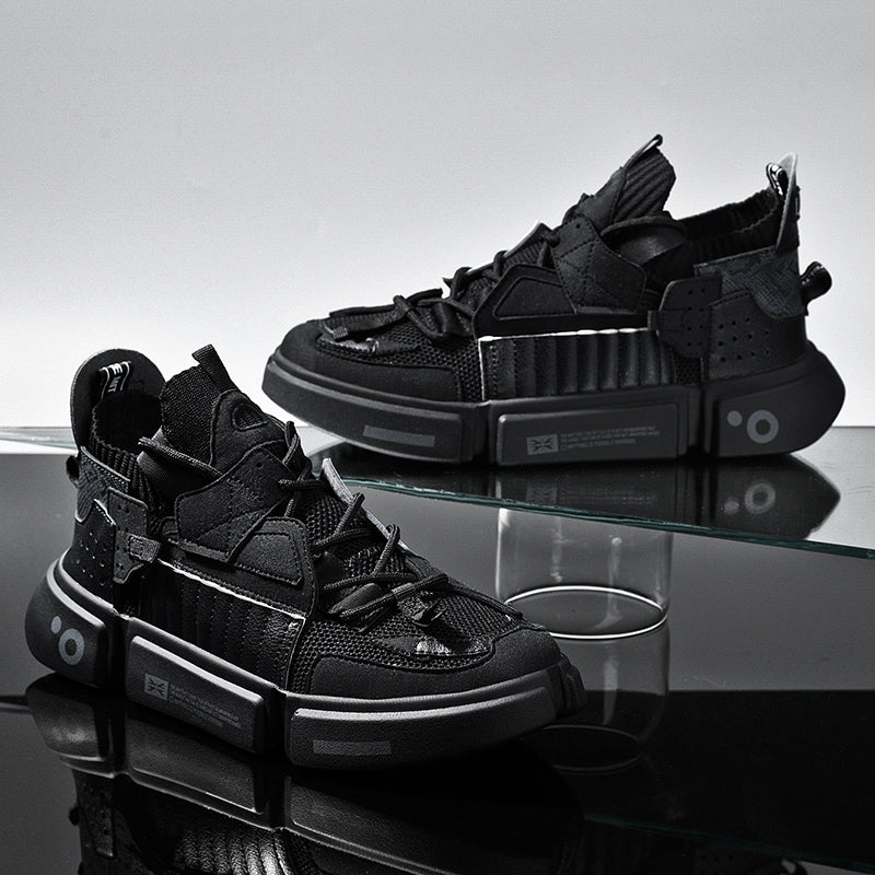 Sneakers da uomo in rete traspirante