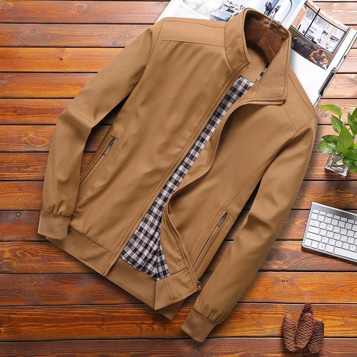 Elegant summer windproof jacket for men