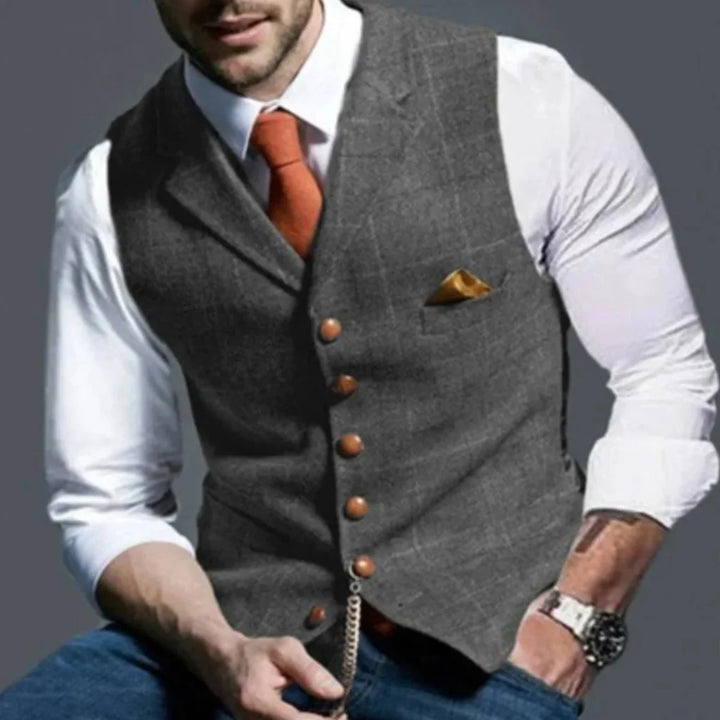 Gilet vintage da uomo