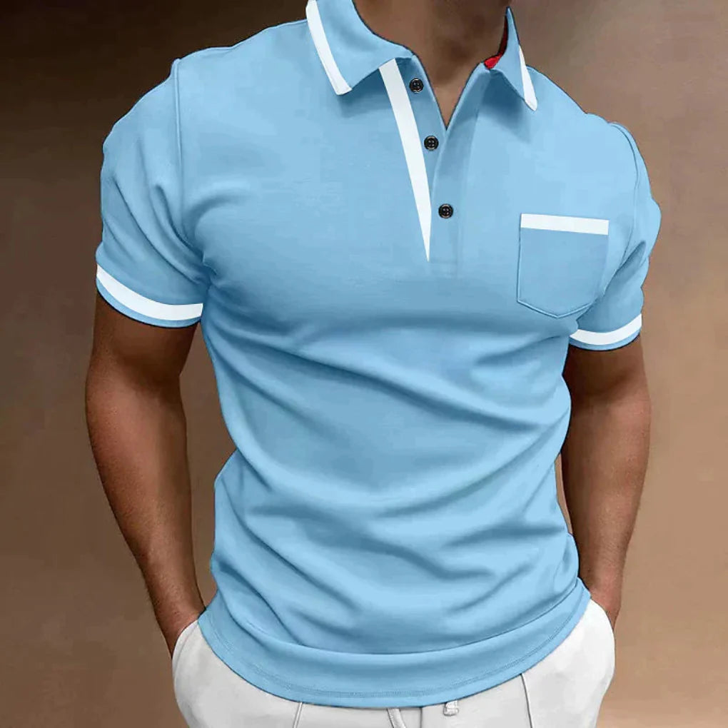 Classic men's polo shirt