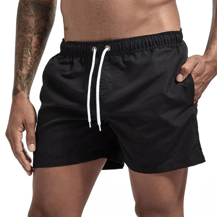 Pantalones cortos de baño de secado rápido para hombre